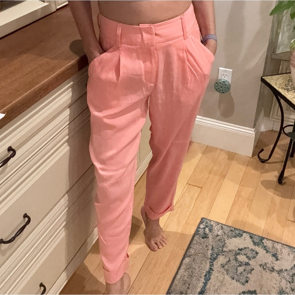 Alice + Olivia silk trousers
